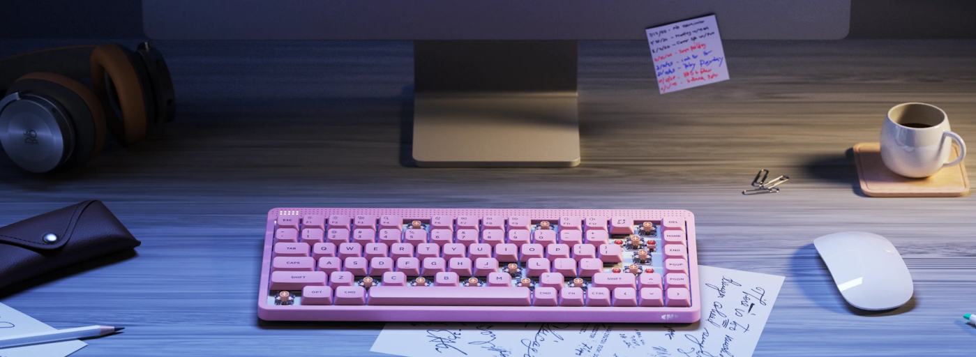 Nuphy Node75 Low Profile Review — mechanical board with SOCD