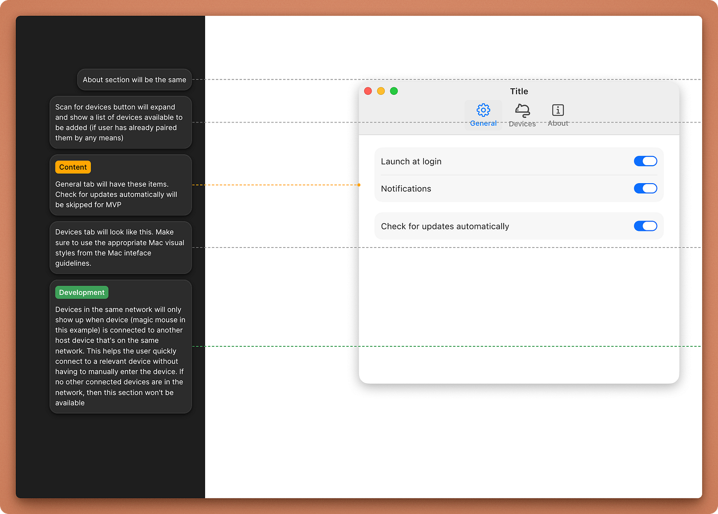 Figma dev mode annotations providing structured context for AI agent orchestration