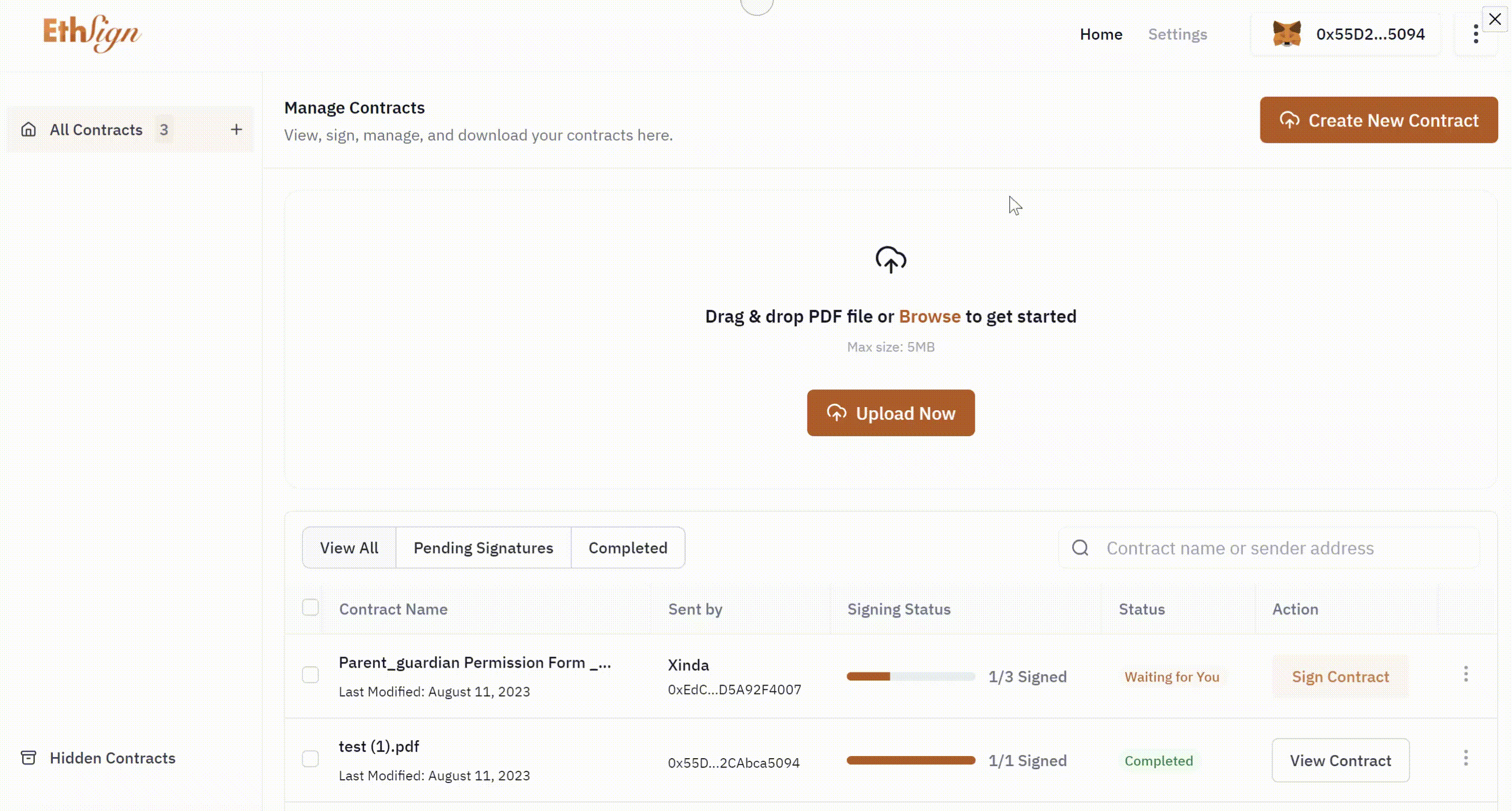 EthSign Next: A New Era of Web3 Signing is Now Live | by Jack Boyuan Xu |  Sign | Medium