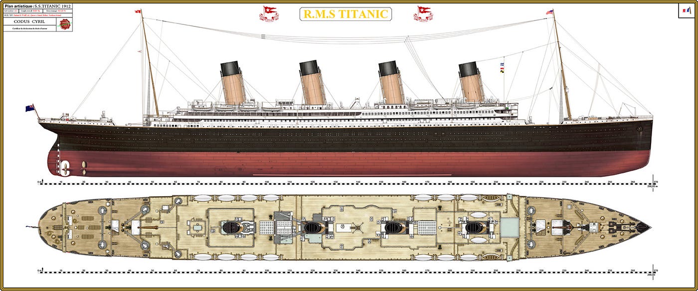 White Star Line - Second Class - Titanic luggage tag printable.