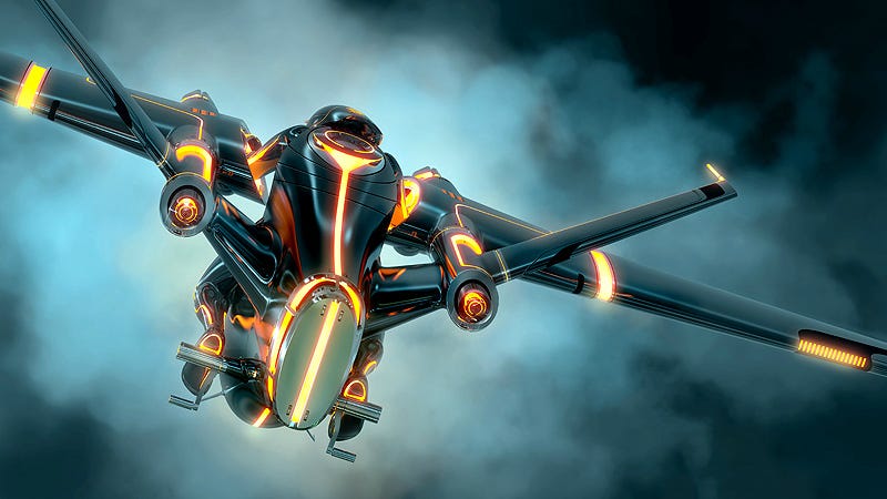 The Light Jet Makes You Dream Of An Awesome Future | by GI Gadgets | Medium