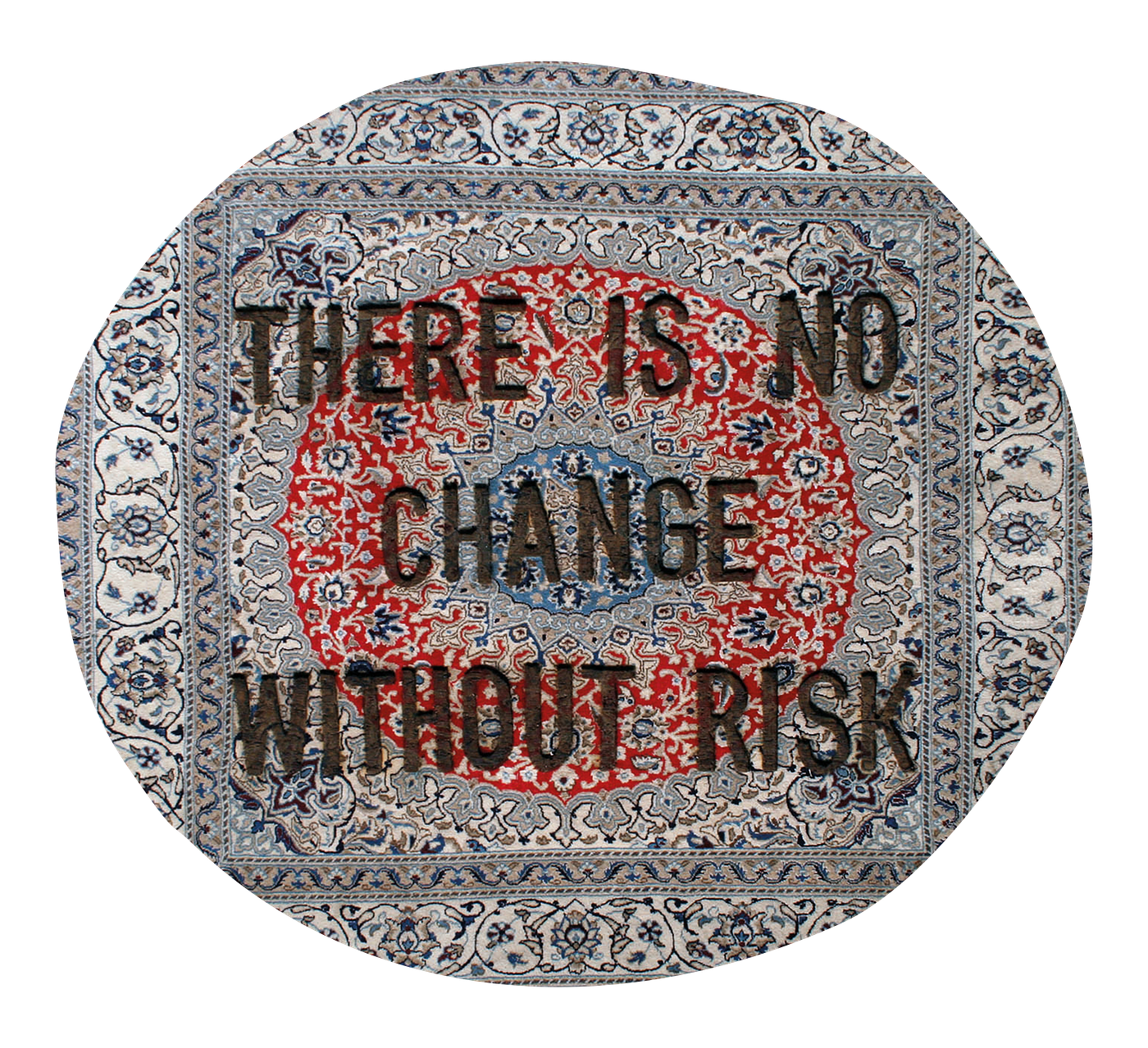 “Carpet#52 There is no change without risk”, Loredana Longo