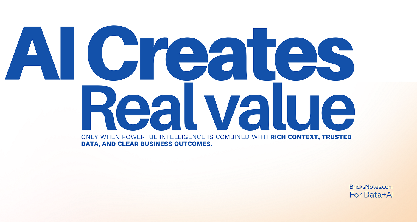 AI Becomes Valuable When It Understands Your Business.