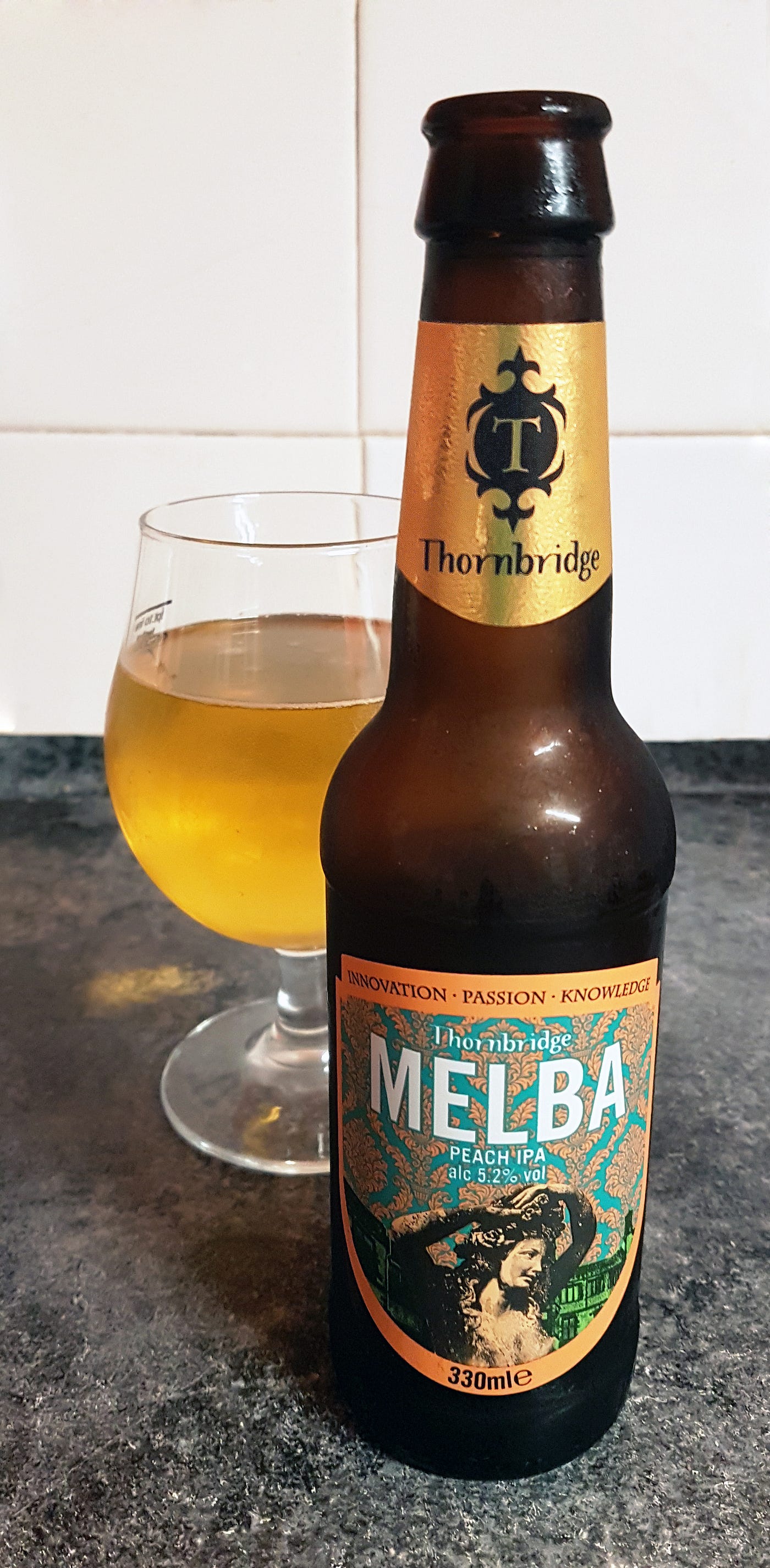 Thornbridge - Melba. Peach IPA 5.2%. A brewing marvel… | by theHopspotUK |  Medium