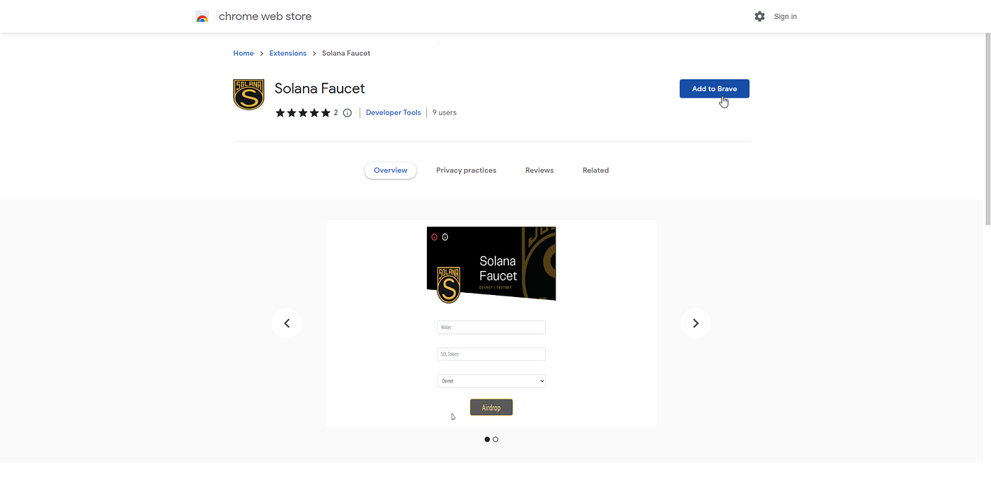 What are Solana Faucets ?. A crypto faucet is an app or a website… | by  Varun Kulkarni | Coinmonks | Medium