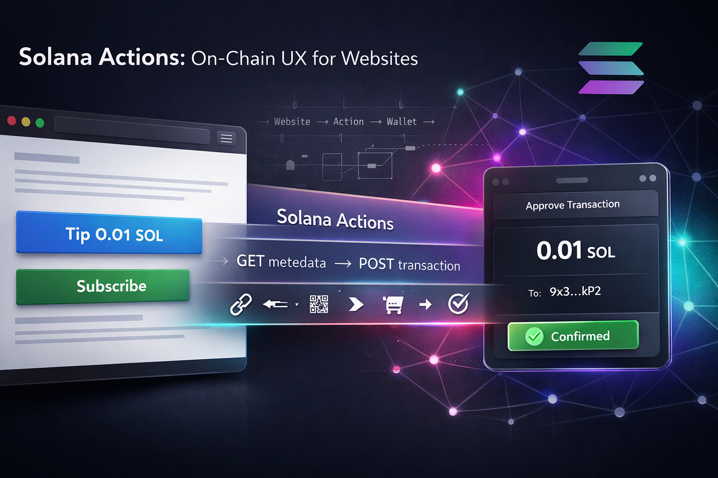 Top 10 Solana Actions Use Cases for Website UX | by Syntal | Dec, 2025 |  Medium