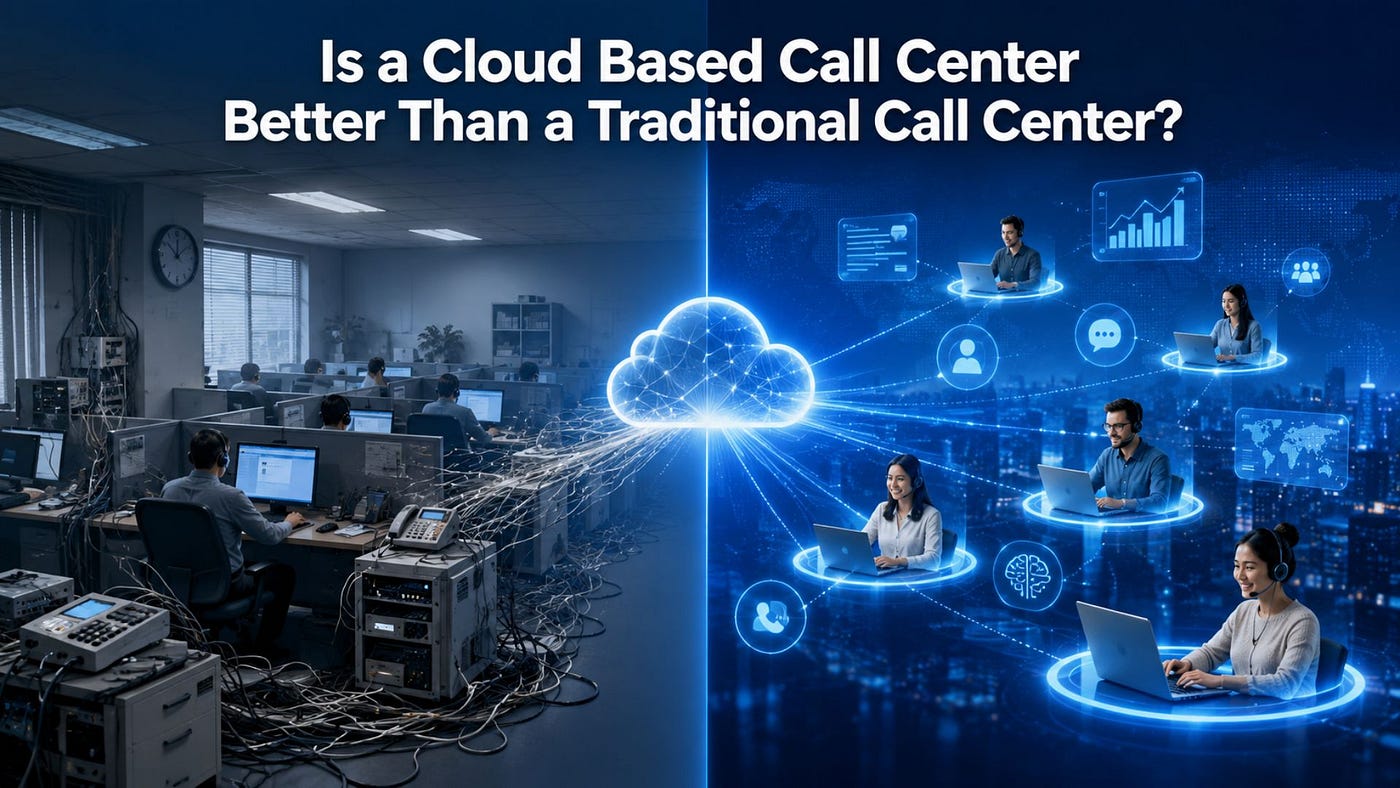 Is a Cloud Based Call Center Better Than a Traditional Call Center?