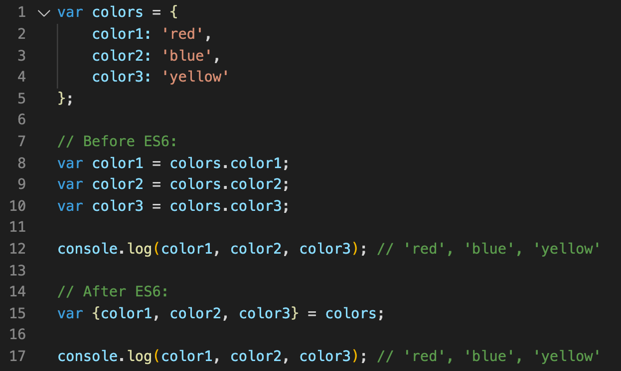 JavaScript: Object Destructuring (ES6) | by Bahay Gulle Bilgi | The Startup  | Medium