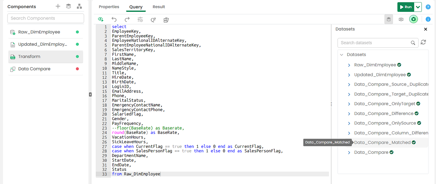 data transformation testing