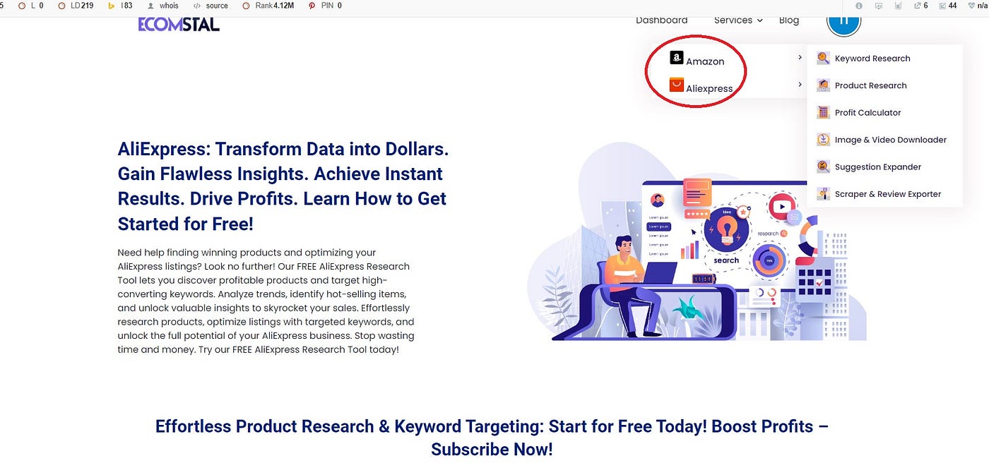 A Powerful Keyword Research Tool For Amazon France Sellers