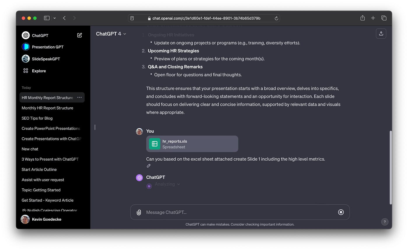 3 Ways to Create Presentation with ChatGPT | by Kevin Goedecke