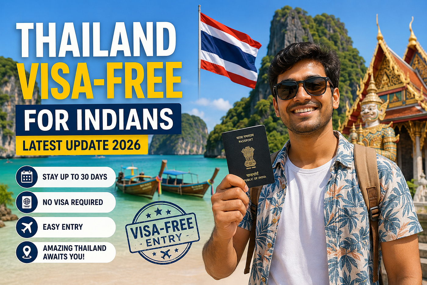 Is Thailand Visa-Free for Indians Now?