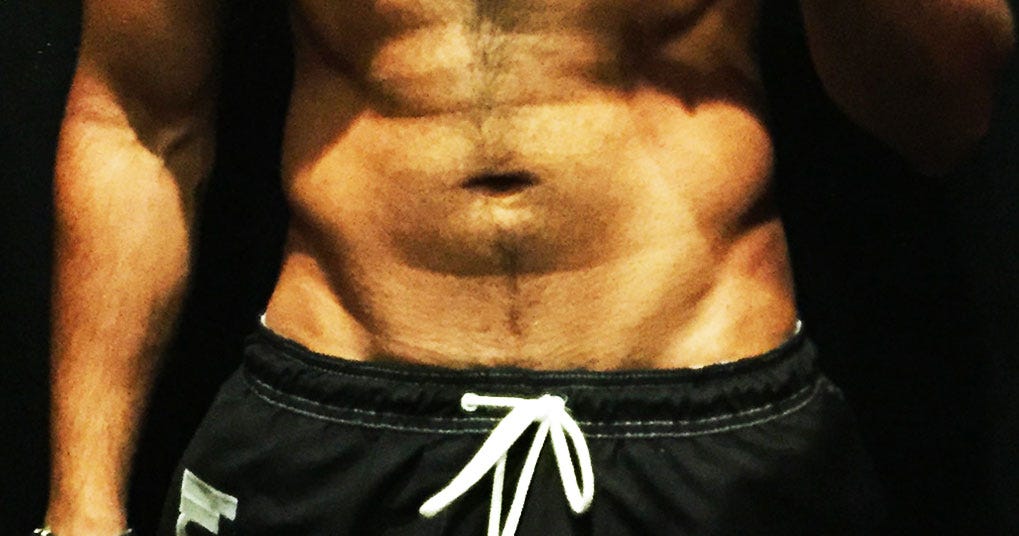Build an Abdominal V From 'Sex Lines' Workouts
