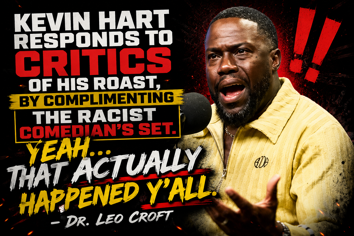 Kevin Hart Lectured Us on Comedy While George Floyd’s Family Buried Him Again