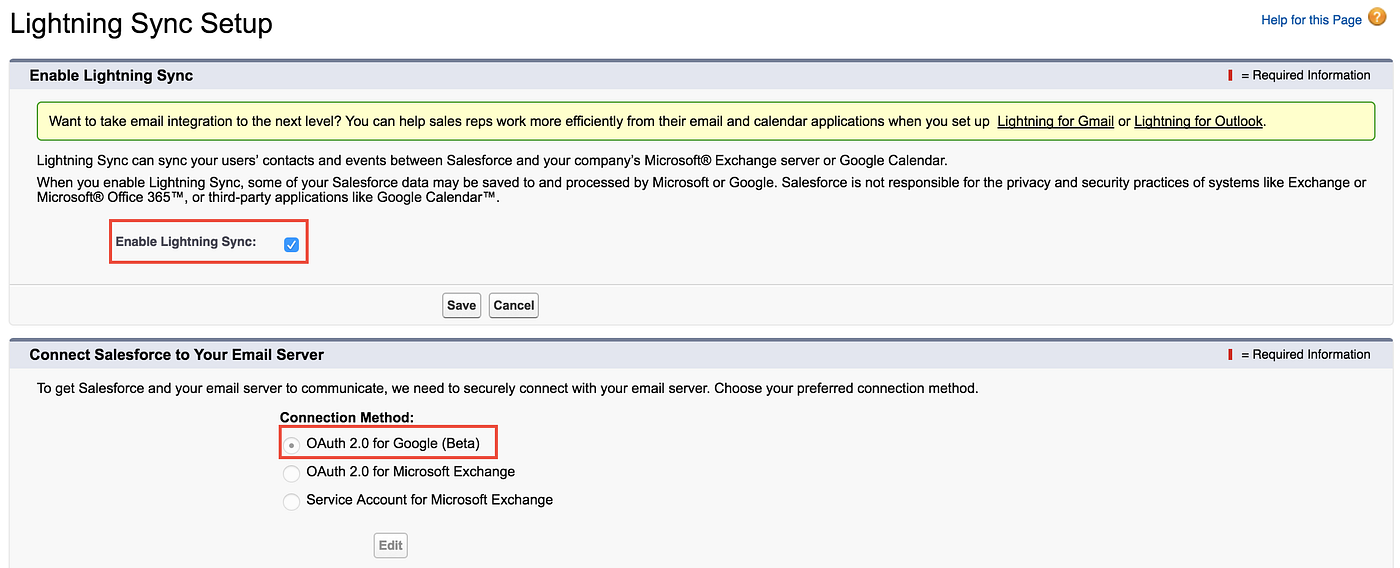 Google to Salesforce integration step by step | by Matthieu Hasser | Texeï
