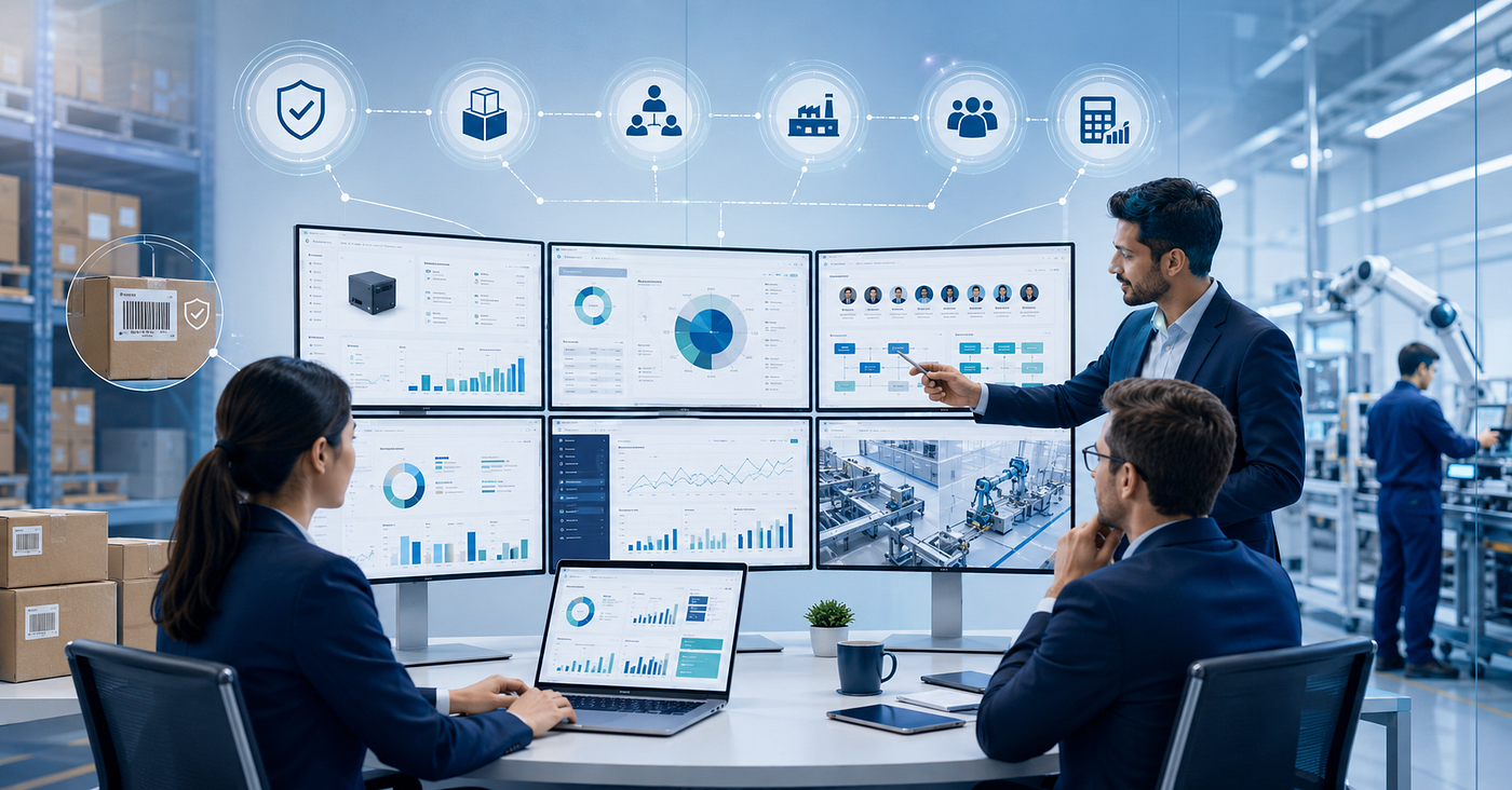 How To Centralized Product Tracking, Manufacturing and Accounting with a Custom ERP