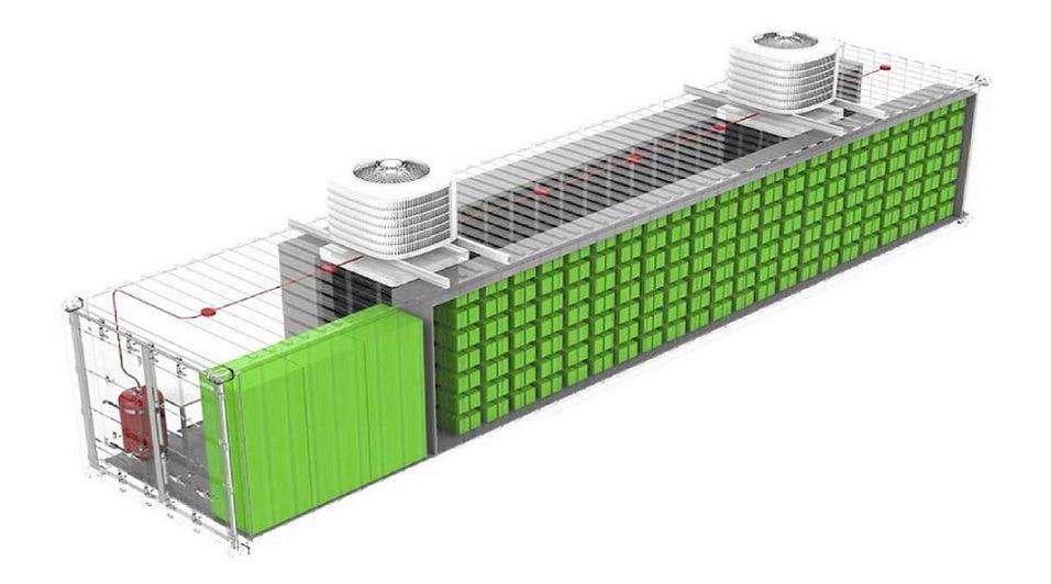 New Large Lithium Energy Storage System Sizes and Data, by Carl Clark