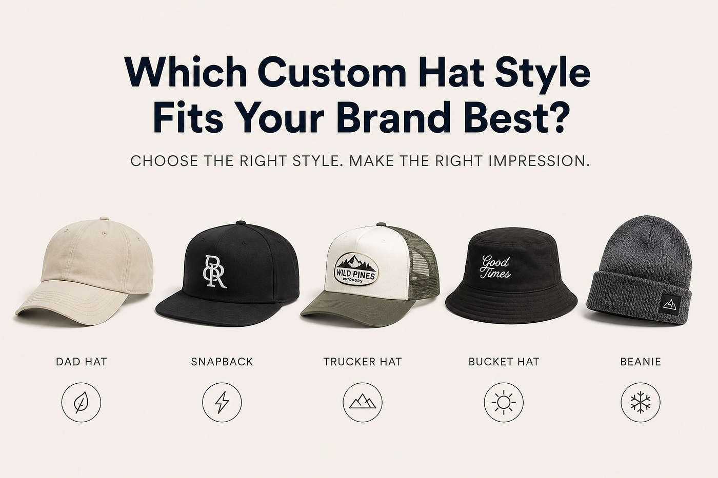 Which Custom Hat Style Fits Your Brand Best?