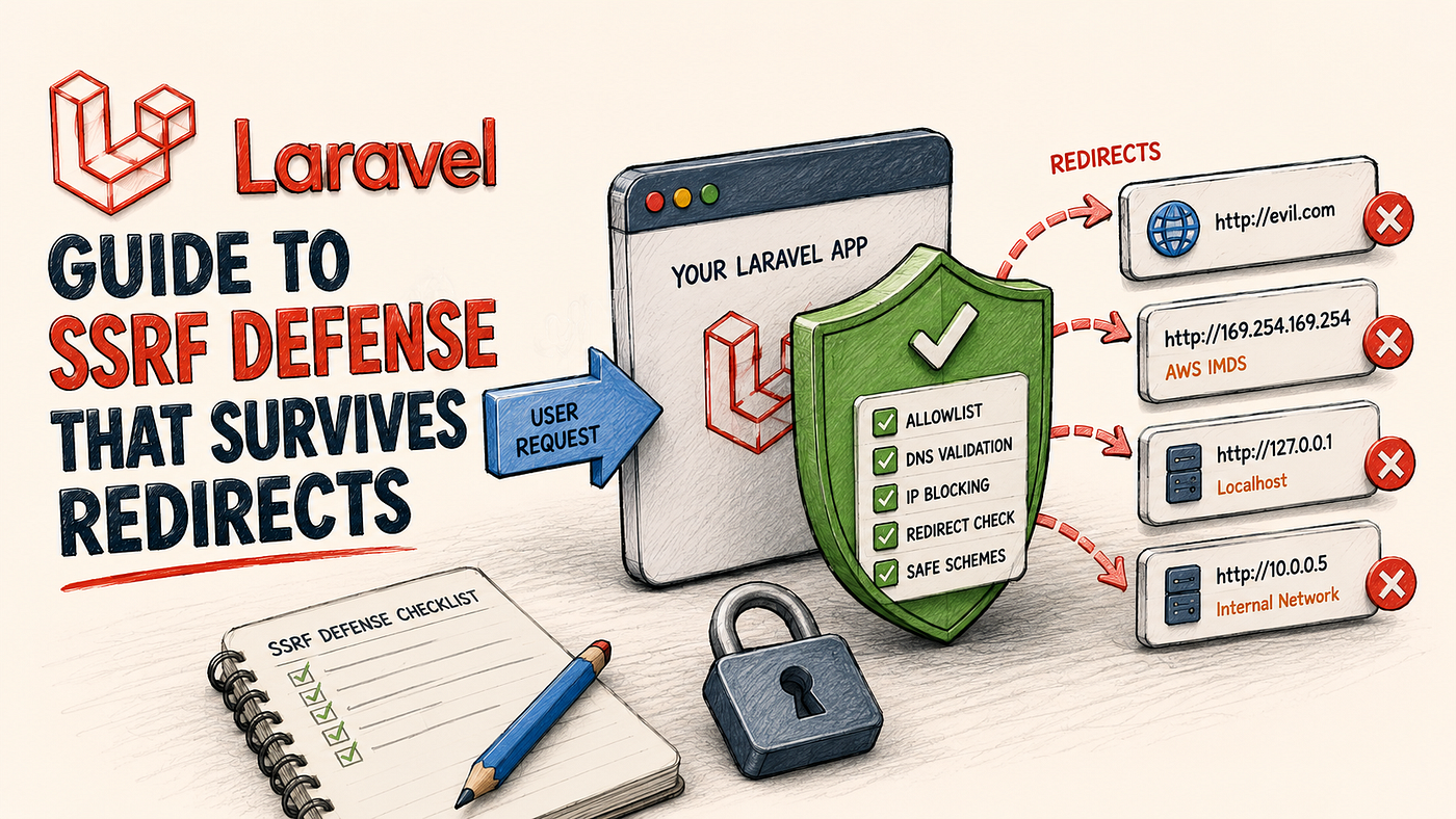 The Laravel Guide to SSRF Defense That Survives Redirects