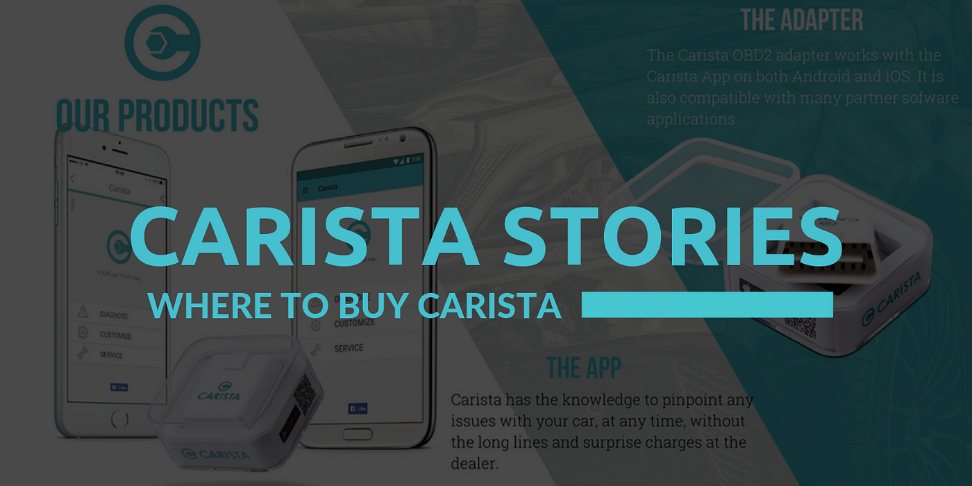 Where can I buy the Carista Adapter?, by Carista