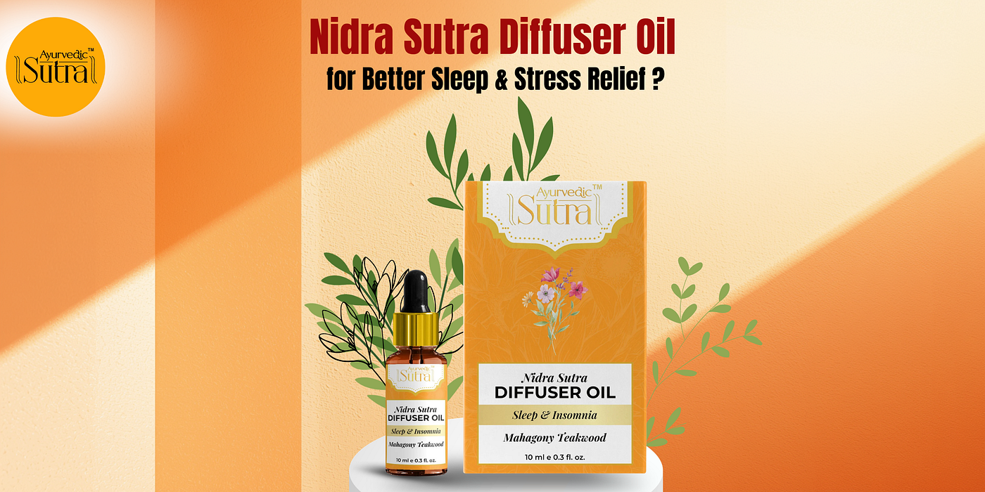 Nidra Sutra Diffuser Oil for Better Sleep & Stress Relief ?