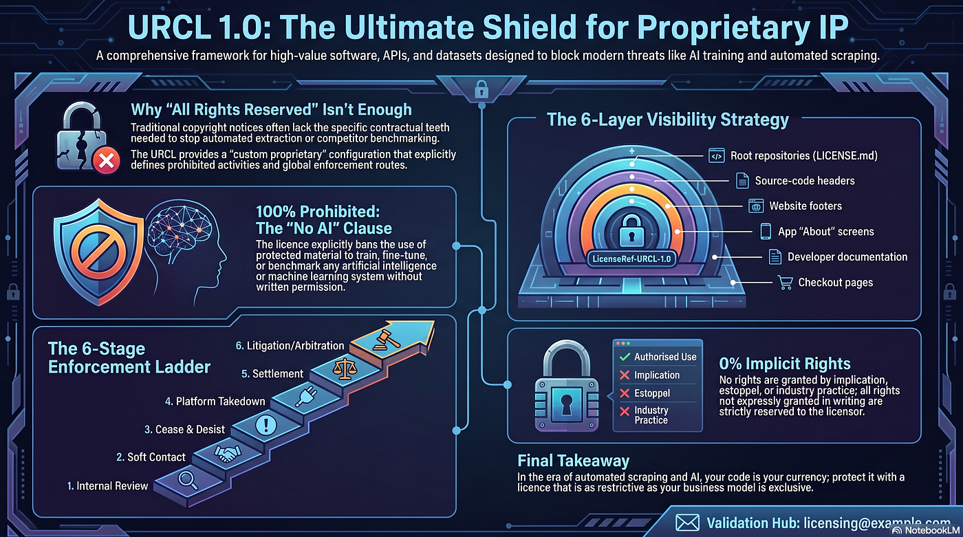 Stop Giving Away Your Future: Why the Ultra-Restrictive Commercial License (URCL) is the Final…