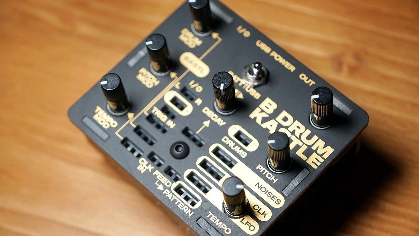 鍵盤楽器 Bastl Instruments Drum Kastle Bastl Kastle Drum – Discover rhythm on a tiny patchable groovebox