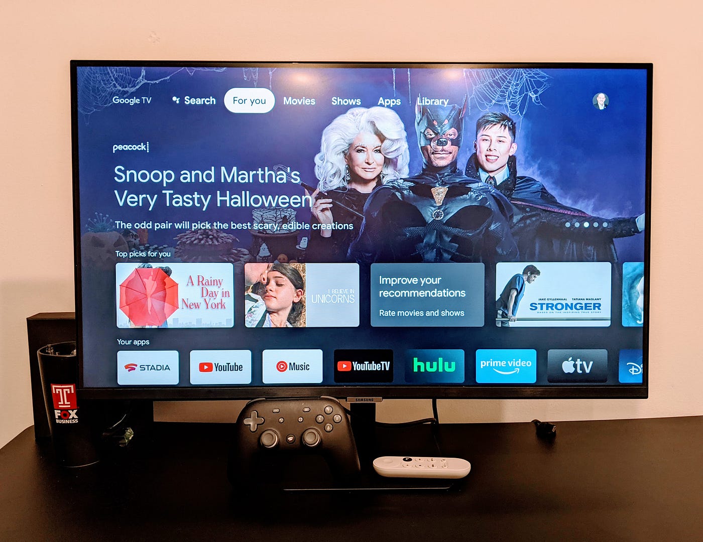 royalty Vært for uklar How to Play Google Stadia on a Samsung 32" M5 Smart Monitor via Chromecast  with Google TV | by Vaughn Parker | Medium