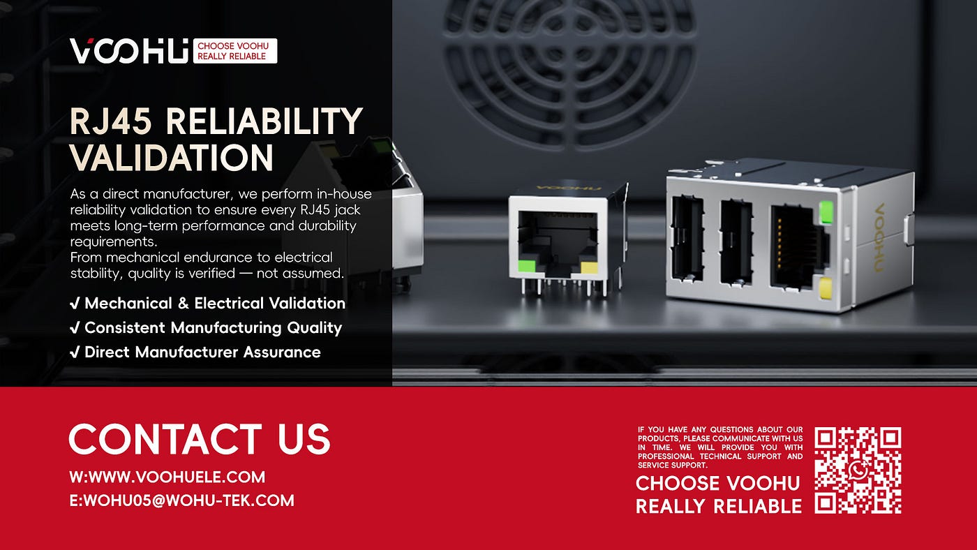 7 RJ45 Connector Selection Mistakes Engineers Make (And How VOOHU Helps You Avoid Them)