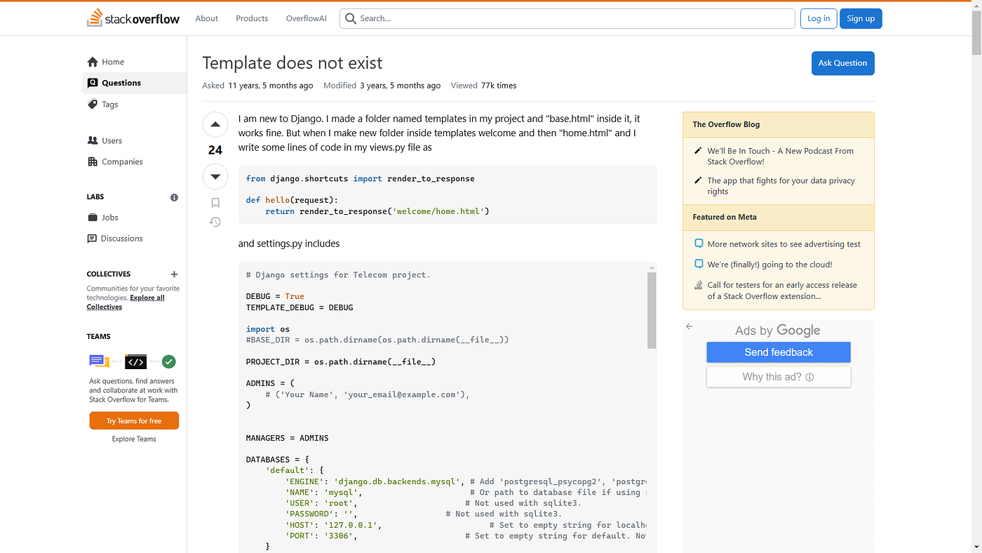 Why Django Is Best Web Framework Of Python For Your Project Dorj Blog