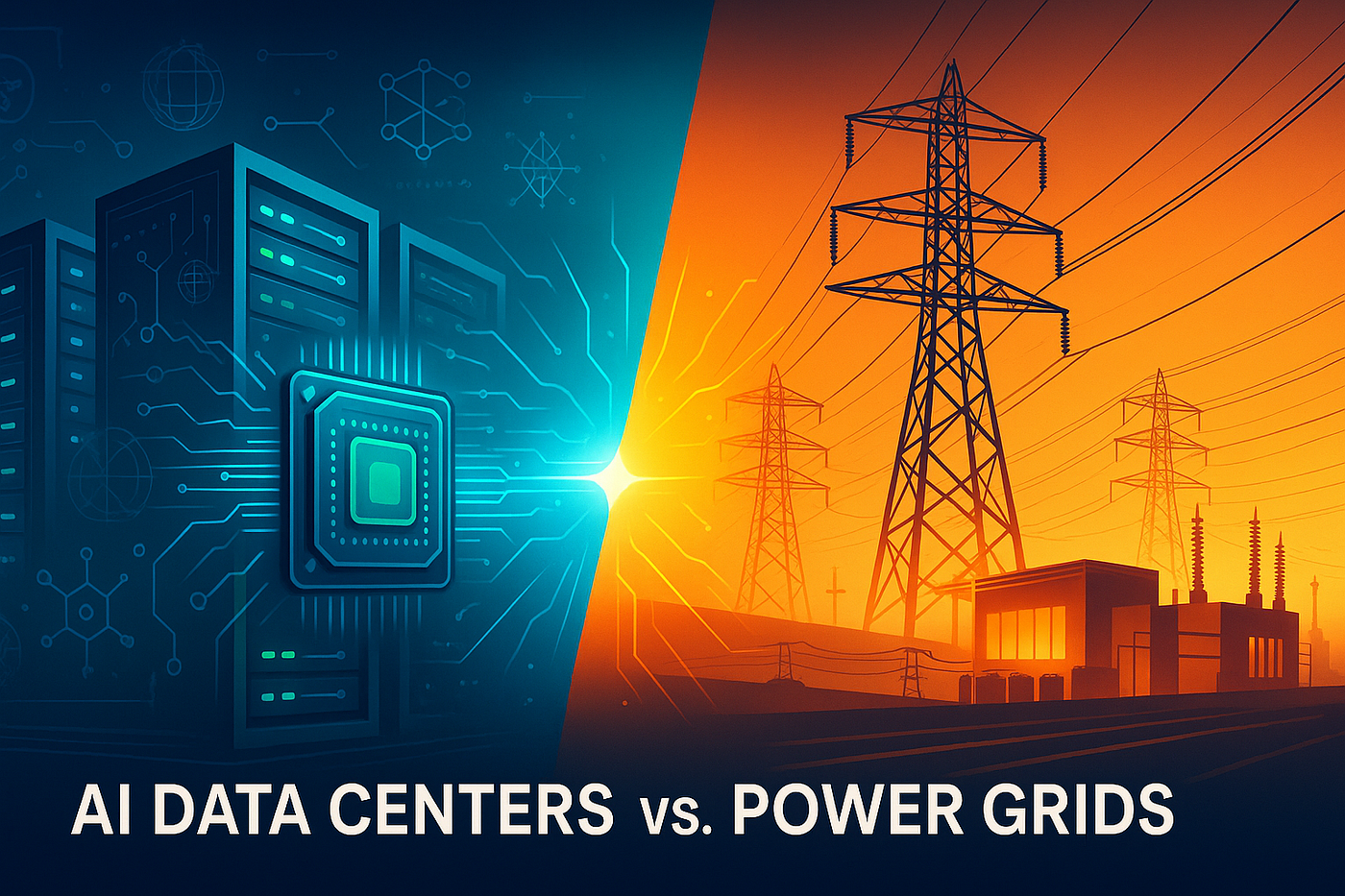 AI Data Centers vs. Power Grids: The Coming Bottleneck | by ...