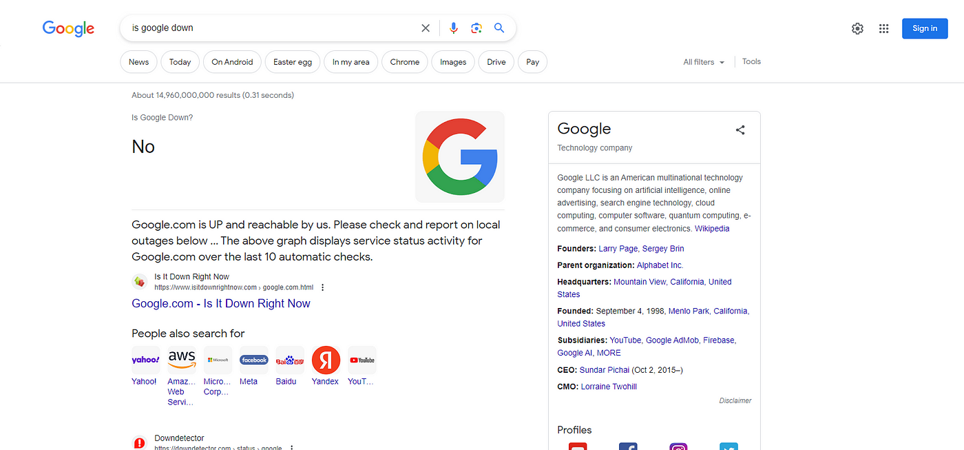 The Definitive List of Google Search Easter Eggs