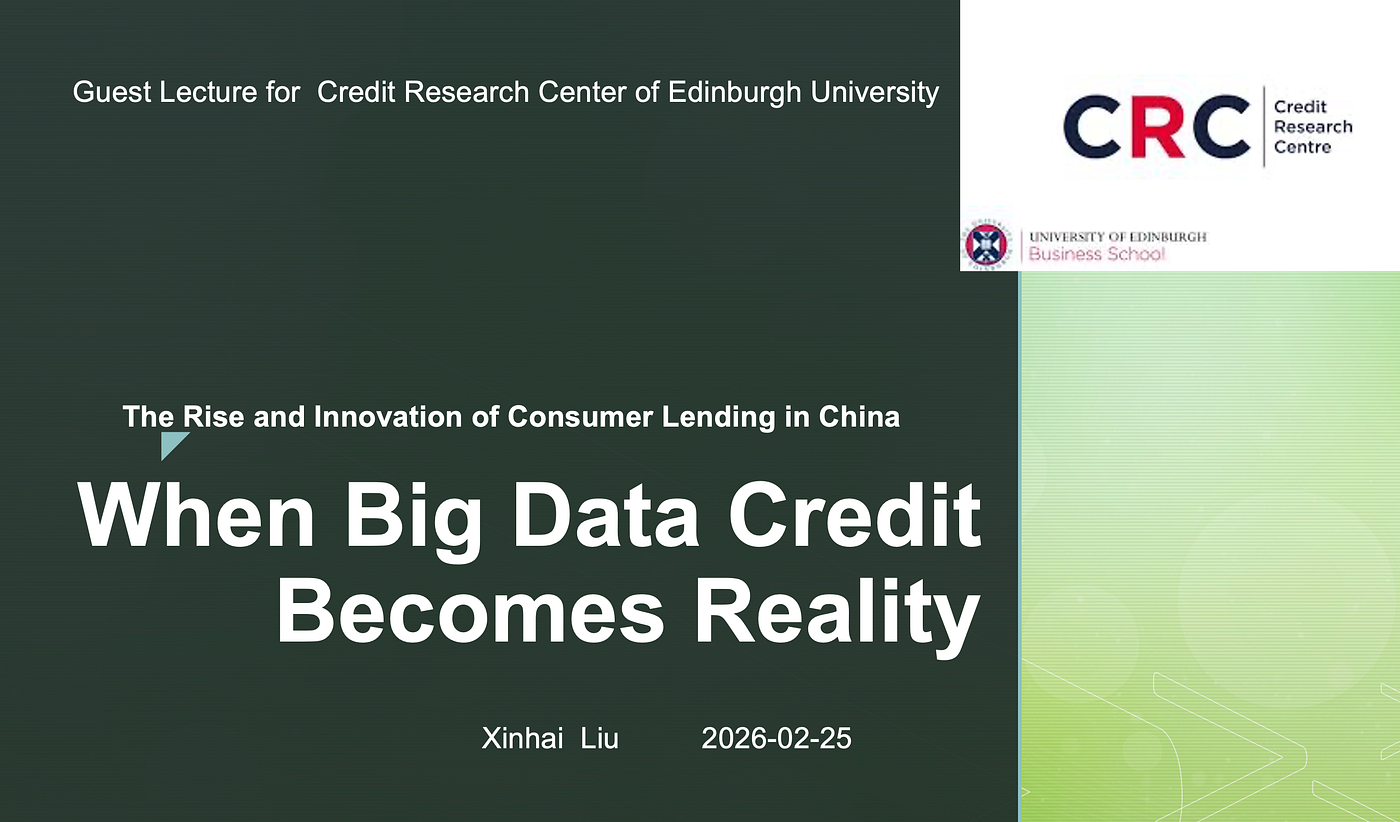 Unlocking the Future of Credit: When Big Data Credit Becomes Reality