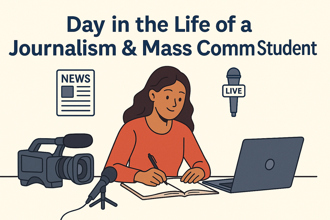 Day in the Life of a Journalism & Mass Comm Student
