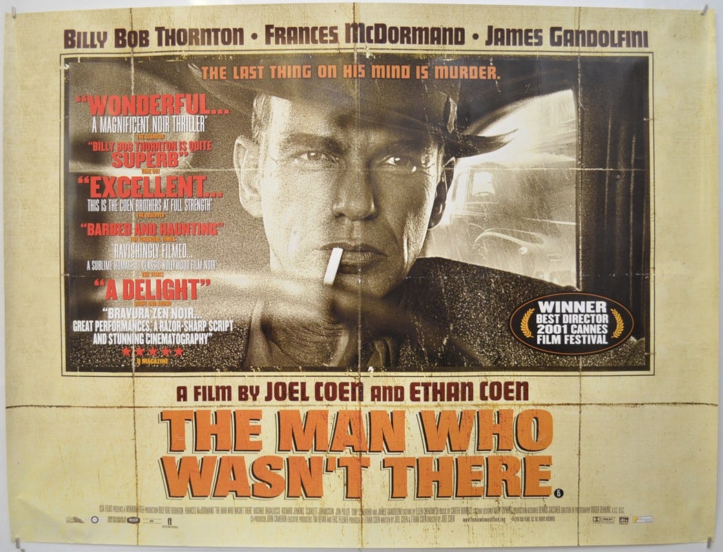 The Man Who Wasn't There (2001) - IMDb