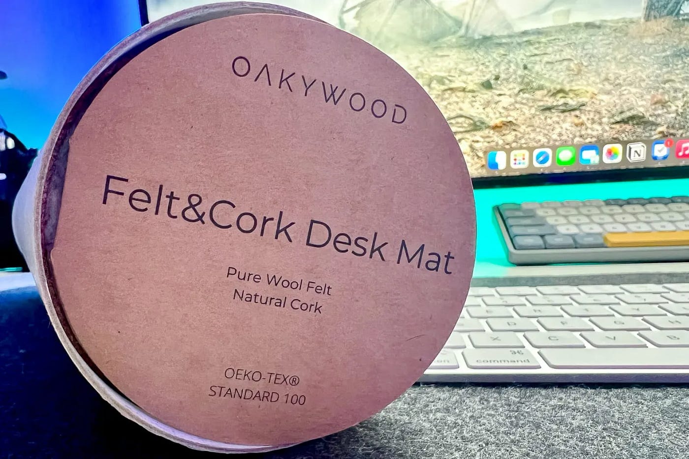 Desky Cork/Felt Desk Pad - Desky USA