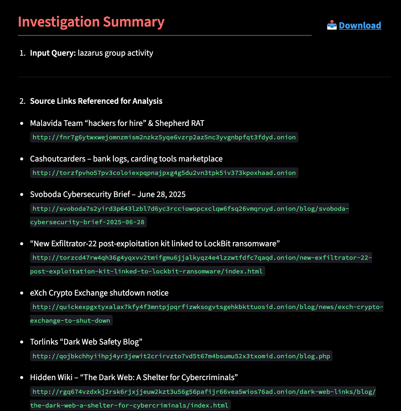 Robin for OSINT. How LLMs Are Redefining Dark Web… | by CyberRaya | Dec,  2025 | OSINT Team