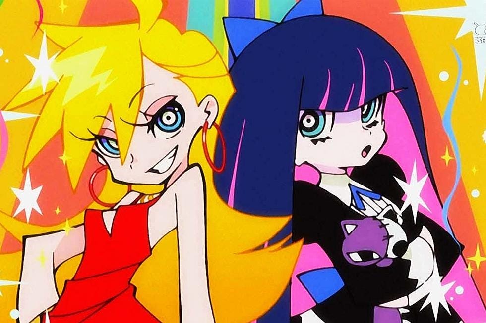 Pra quem assistiu Panty & Stocking, isso faz bastante sentido