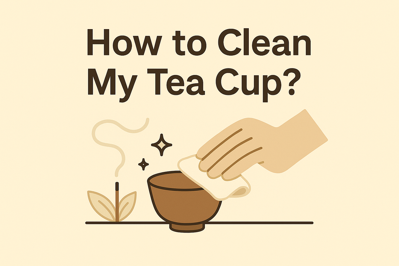 How to Clean My Tea Cup？