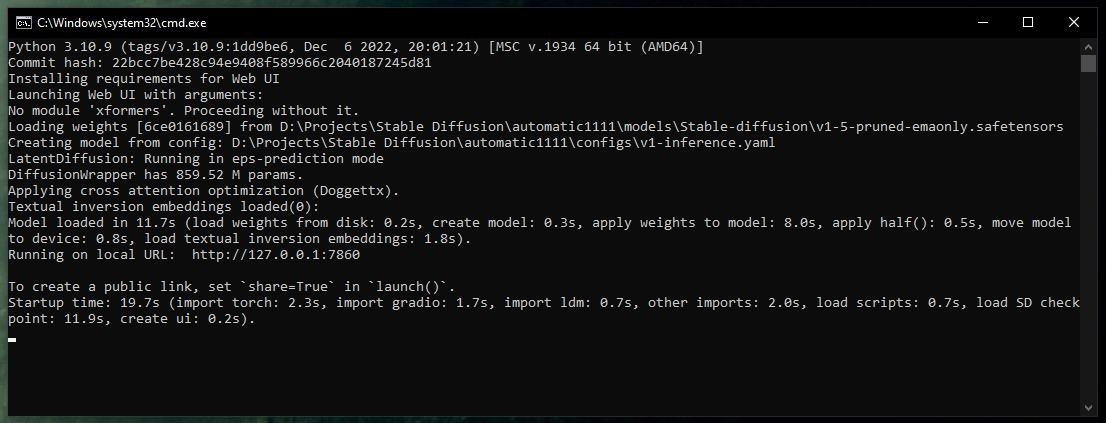 Were do I run command line arguments in stable diffusion webui