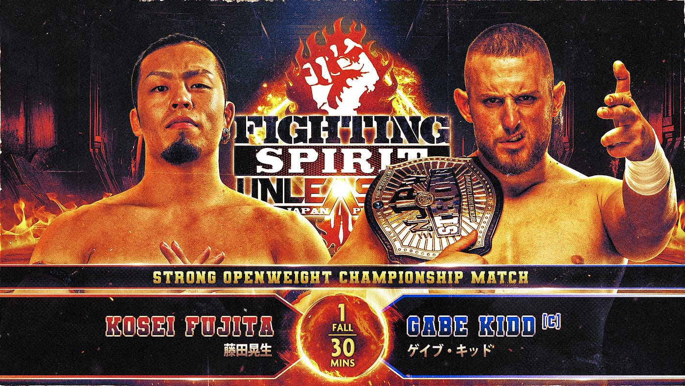 Big matches set for Fighting Spirit Unleashed!