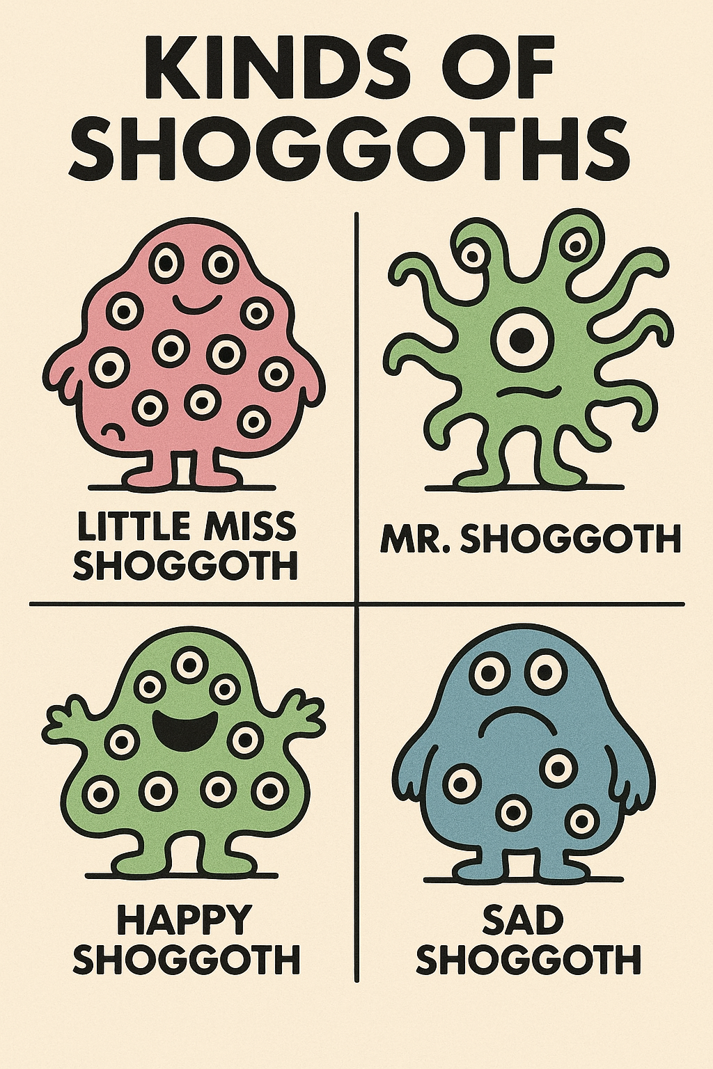 The Shoggoth Meme (HP Lovecraft Meets AI) | by Swetlana AI | Medium