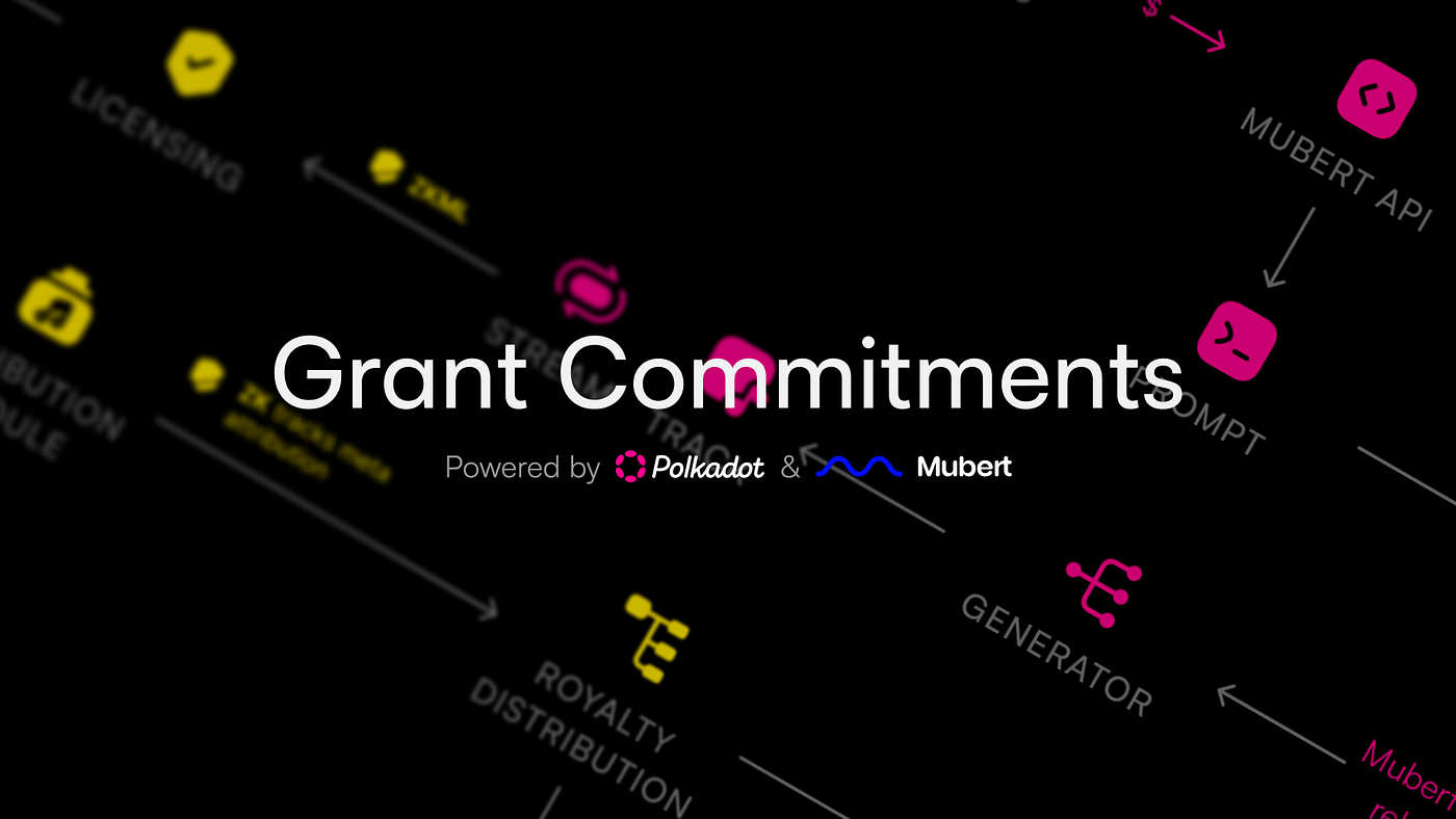 Disclosing the Roadmap: Building Creators Data-Chain on top of Polkadot & Mubert