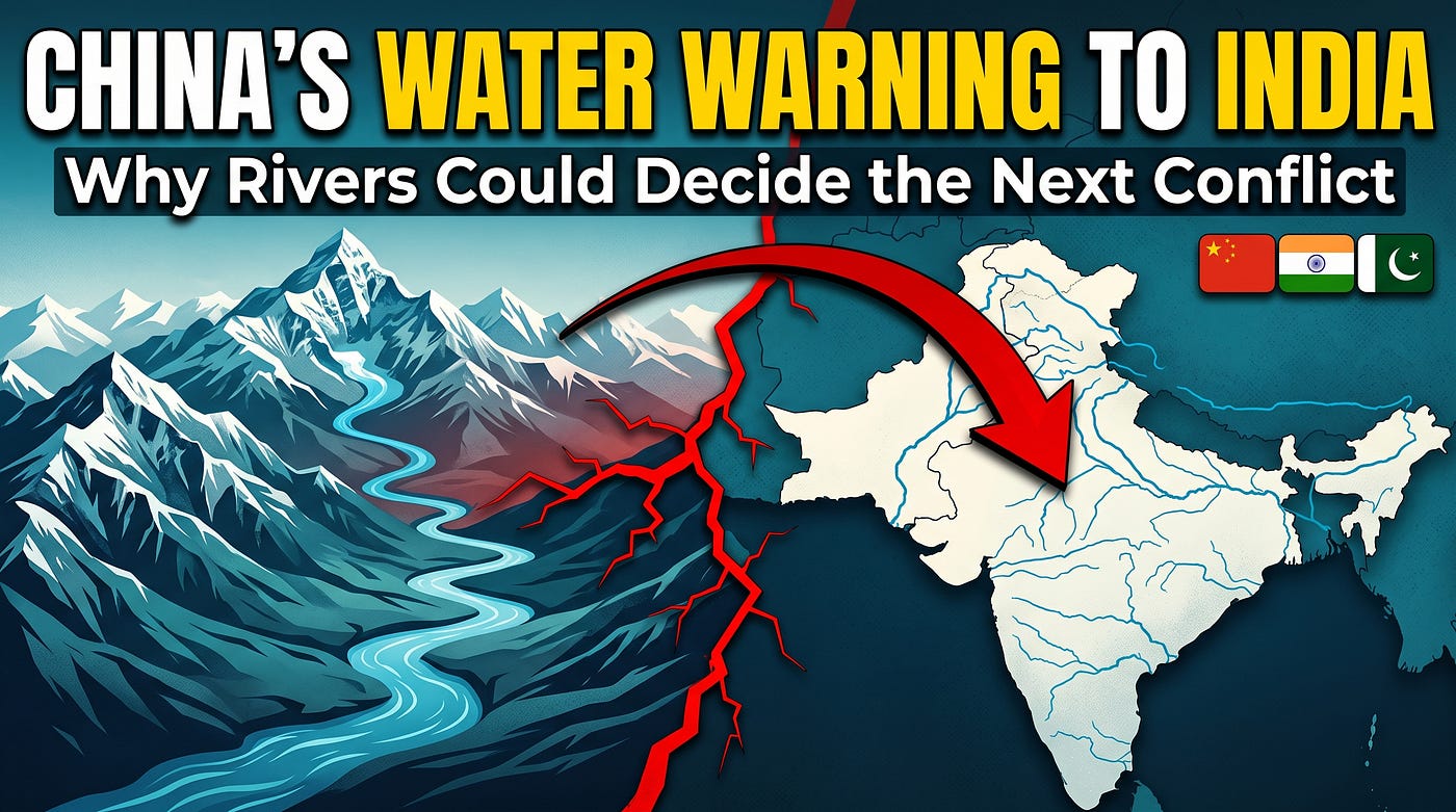 China’s Message to India Over the Pakistan Water Dispute: Why Rivers Are Turning Into a New…