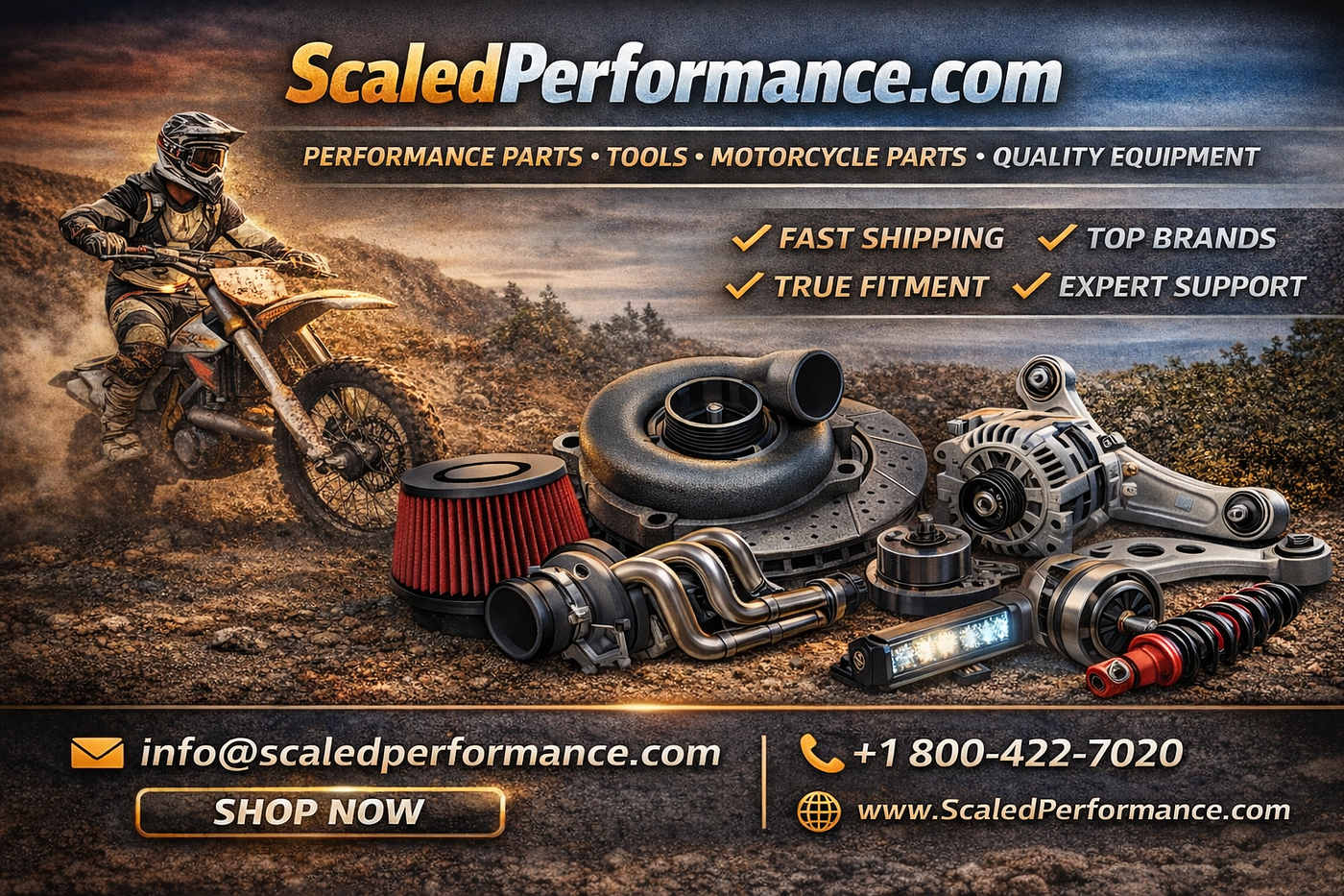 All the Performance Parts You Need — All in One Place