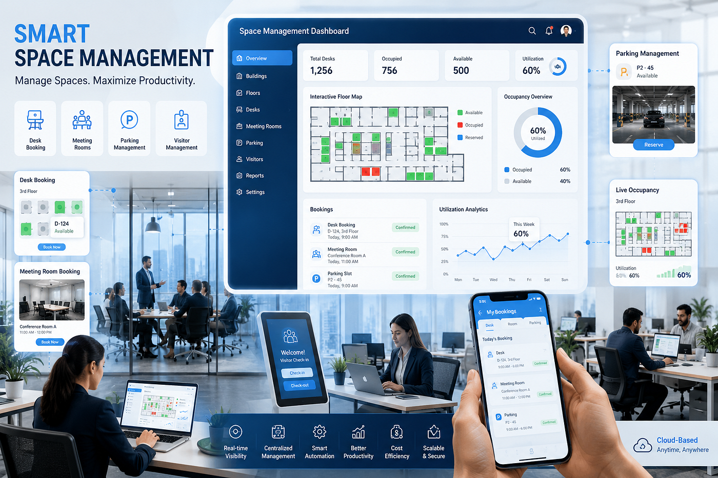 Smart Space Management Solutions for Modern Businesses