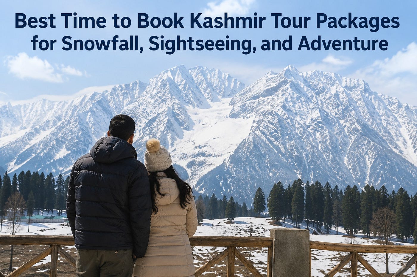 Best Time to Book Kashmir Tour Packages for Snowfall, Sightseeing, and Adventure