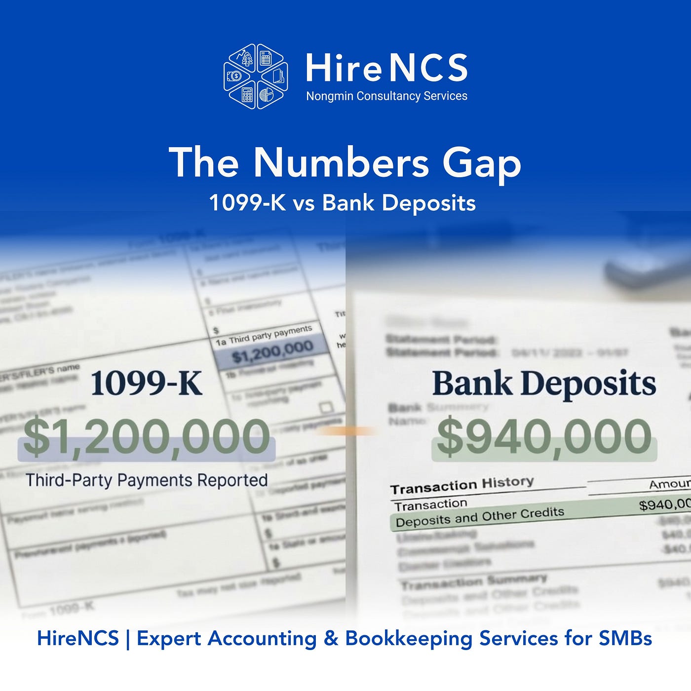 Why Your 1099-K Doesn’t Match Your Bank Deposits (eCommerce Guide)