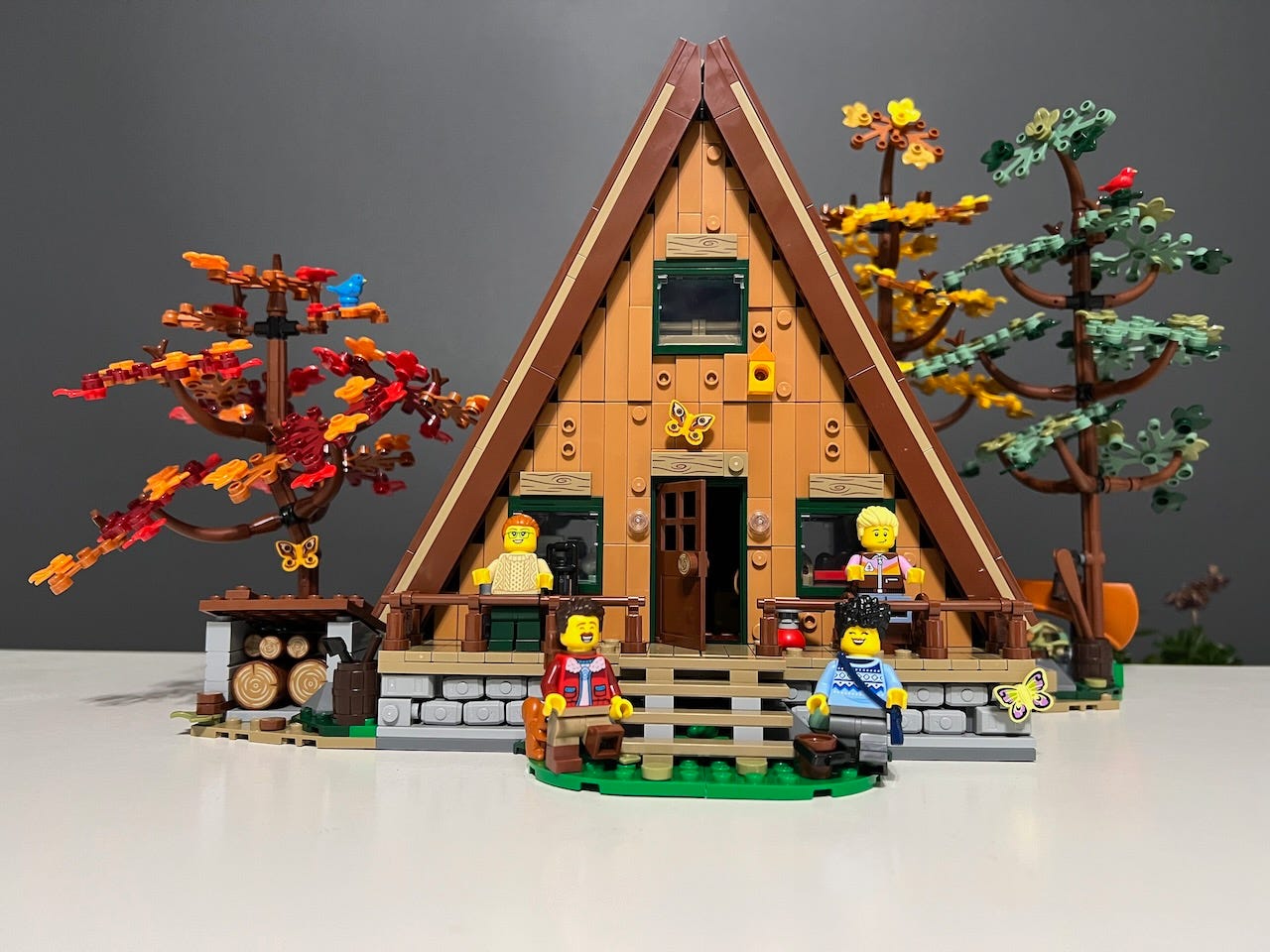 Lego a frame house clearance