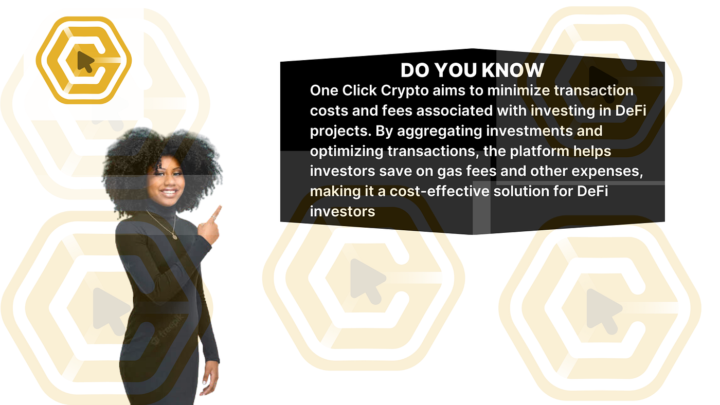 One Click Crypto: Simplifying DeFi Investment for Investors | by Wilson  Sunday | Medium